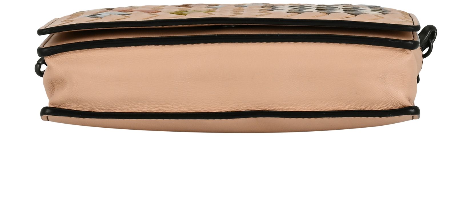 Intrecciato WOC, &pound;450, Handbags, Beige, Leather, Top view